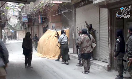 terroristas de Daesh en el sur de Damasco Eliminados varios emires de Daesh en el distrito de Qadam